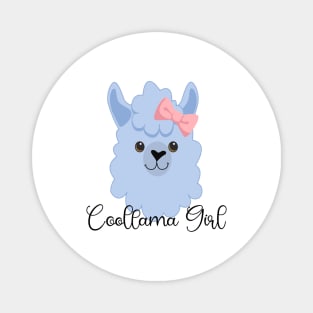 Coollama Girl Magnet